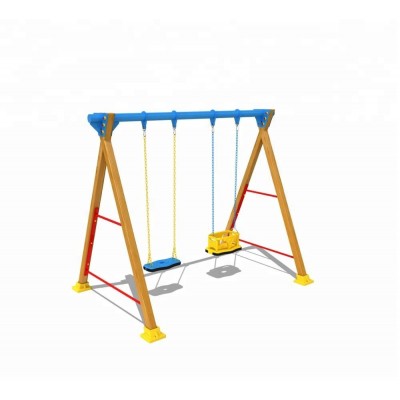 Playground Accessories Wooden Double Swing Mae-035a