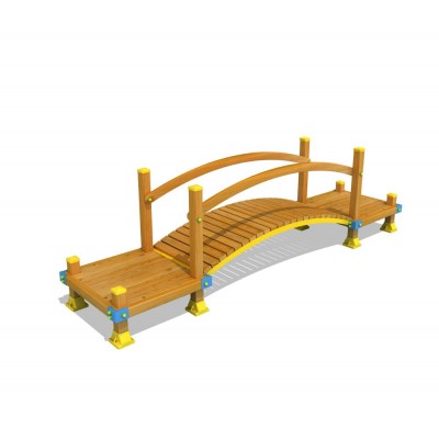 Playground Accessories Wooden Bridge Mae-012