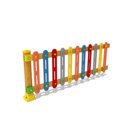 Playground Accessories Wooden Fence Mae-042a